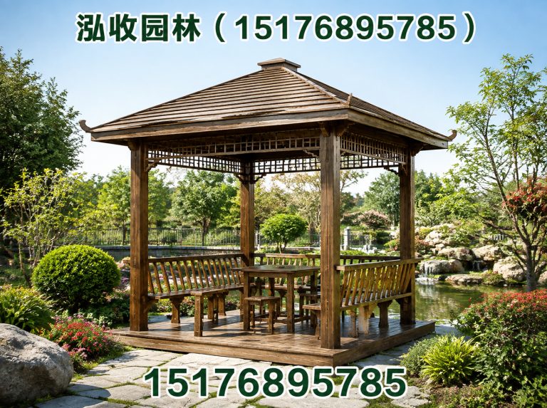 白沙塑木地板展示图